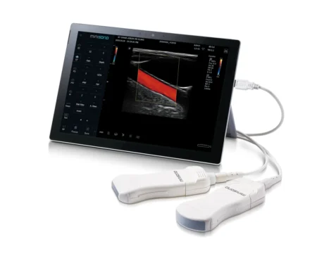 Tablet ultrasonograficzny Alpinion miniSono z dwiema głowicami USG